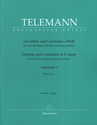 Georg Philipp Telemann - Ouverture und Conclusion e-Moll TWV 55:e1, 50:5