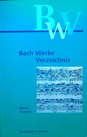 Wolfgang Schmieder: Bach-Werke-Verzeichnis