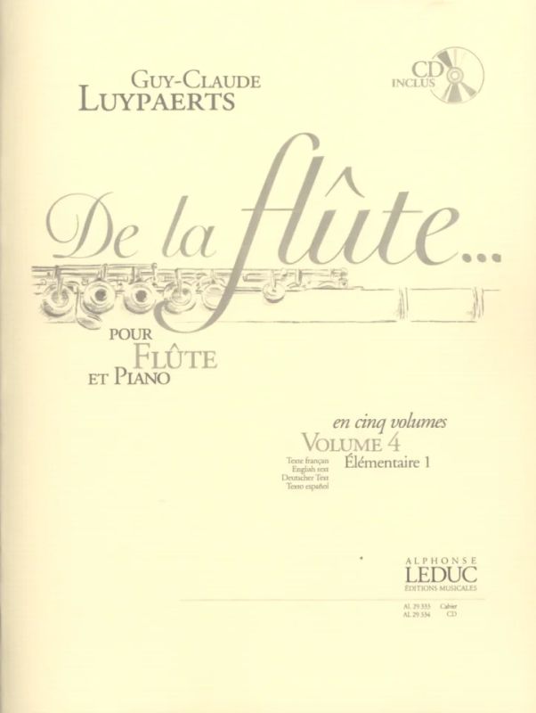 Guy-Claude Luypaerts - De la flûte 4 (0)