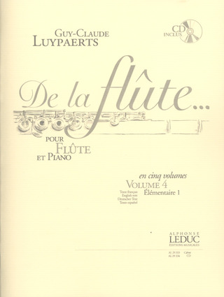 Guy-Claude Luypaerts: De la flûte 4