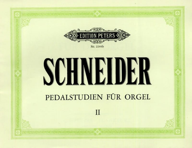 Pedalstudien für Orgel 2 op. 48
