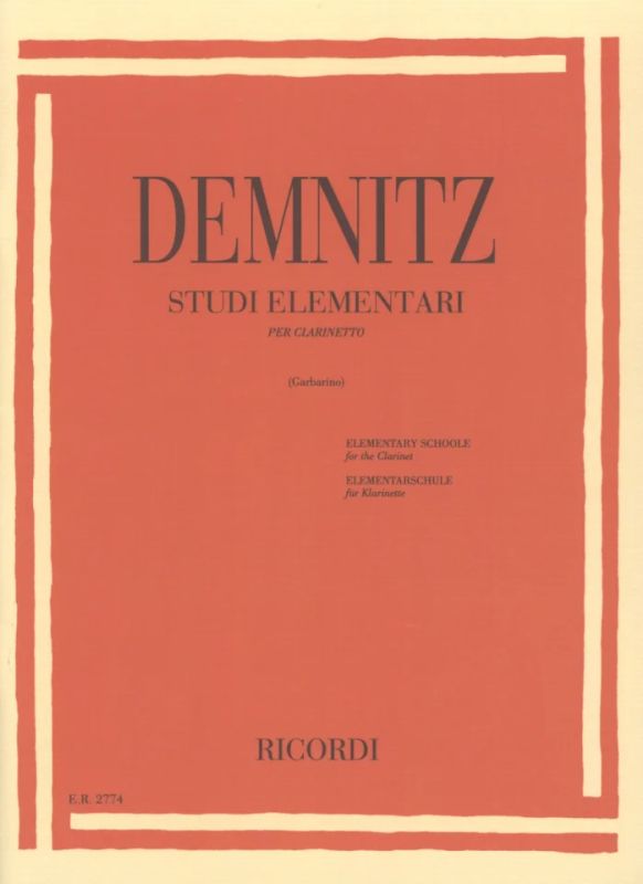 Friedrich Demnitz - Studi Elementari