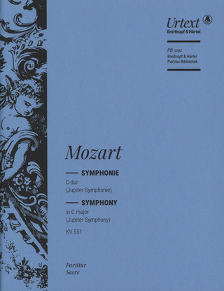 Wolfgang Amadeus Mozart - Symphonie Nr. 41 C-dur KV 551 "Jupiter-Symphonie"