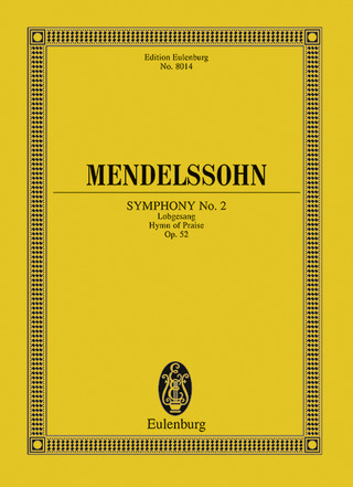 Felix Mendelssohn Bartholdy - Symphonie No. 2 Si bémol majeur