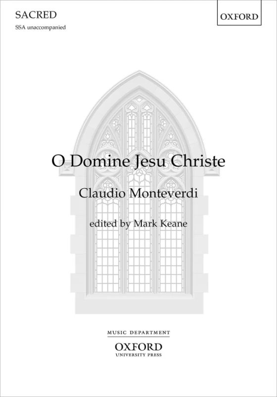 Claudio Monteverdi - O Domine Jesu Christe