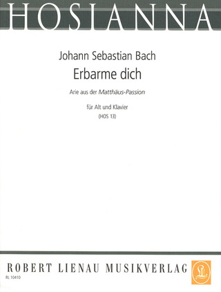 Johann Sebastian Bach: Erbarme dich