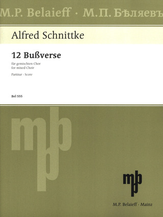 Alfred Schnittke - Zwölf Bußverse (1988)