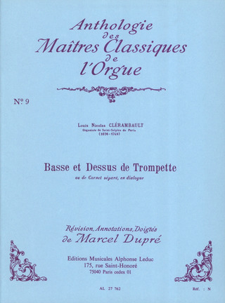 Louis-Nicolas Clérambault - Basse Et Dessus De Trompette