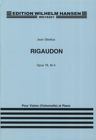 Jean Sibelius - Rigaudon Op.78 No.4