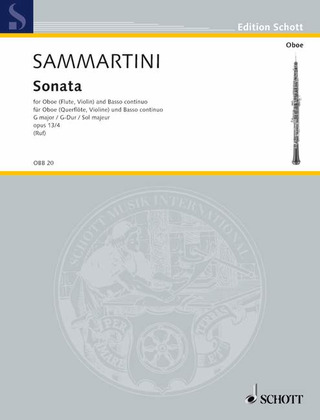 Giovanni Battista Sammartini - Sonata in G major