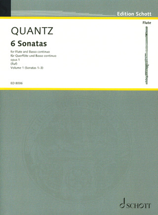 Johann Joachim Quantz - 6 Sonatas op. 1/1-3