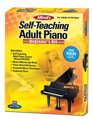 Alfred's Self-Teaching Adult Piano: Beginner's Kit