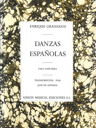 Enrique Granados - Danzas Espanolas Complete For Guitar