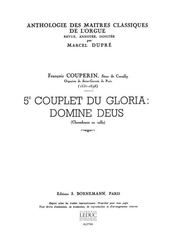 François Couperin - Domine Deus