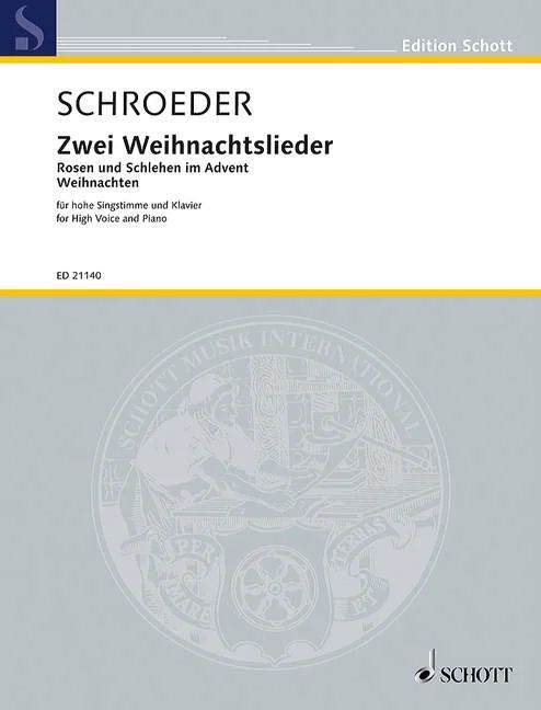 Hermann Schroeder - Zwei Weihnachtslieder