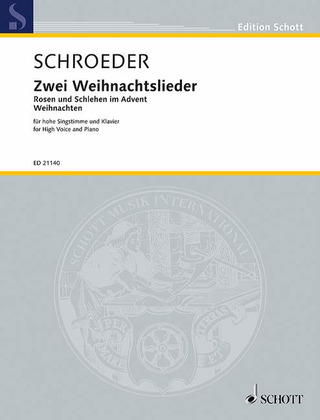 Hermann Schroeder - Zwei Weihnachtslieder