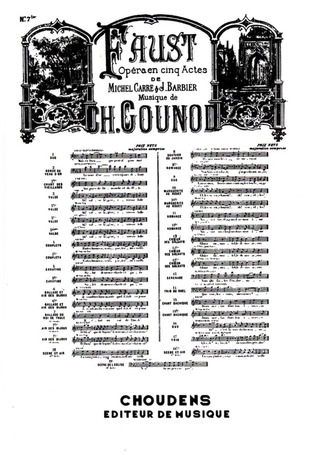Charles Gounod - Faust No 7ter Air Des Bijoux Ô Dieu Que De Bijoux