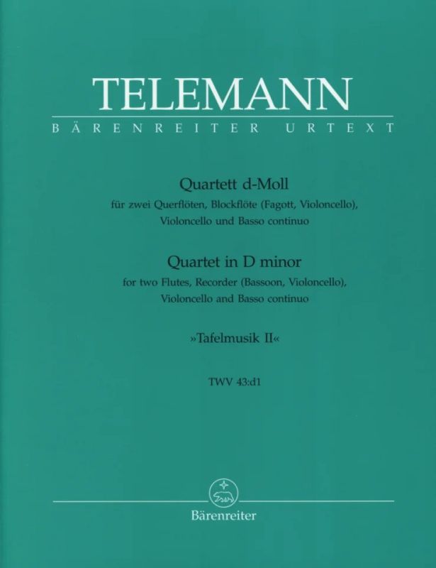 Georg Philipp Telemann - Quartett d-Moll TWV 43:d1