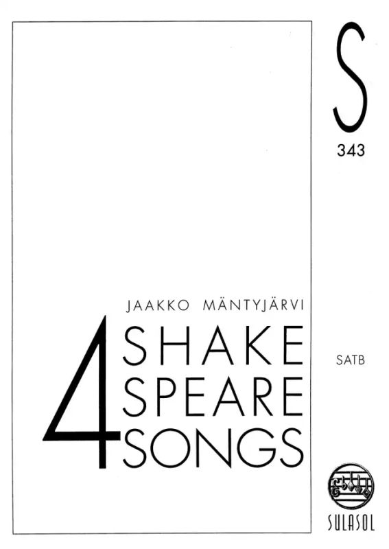 Jaakko Mäntyjärvi - 4 Shakespeare Songs