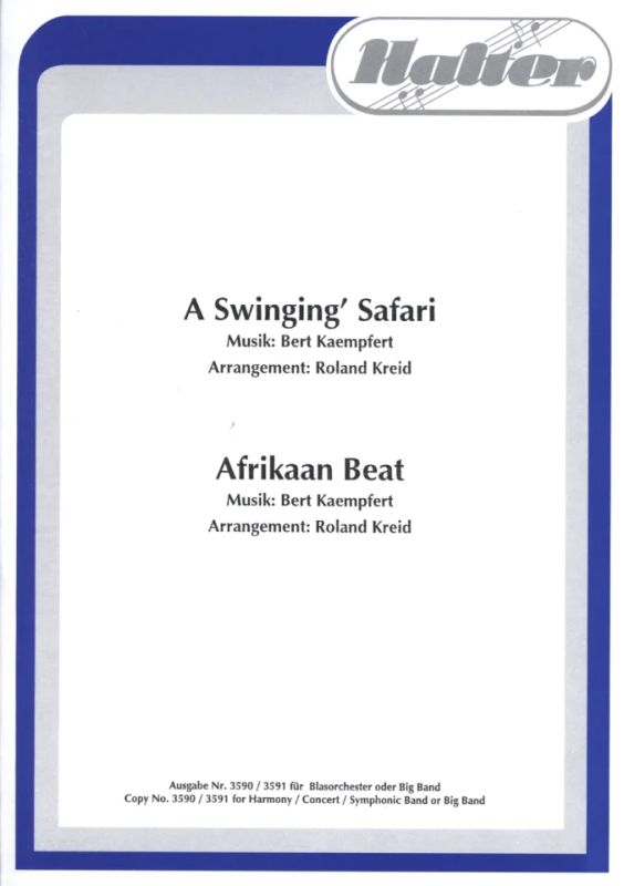 Bert Kaempfert - A Swingin' Safari + Afrikaan Beat