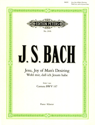 Johann Sebastian Bach - Wohl mir, daß ich Jesum habe [Jesu, Joy of Man's Desiring] G-Dur