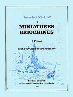 Miniatures briochines (5 pièces débutantes)