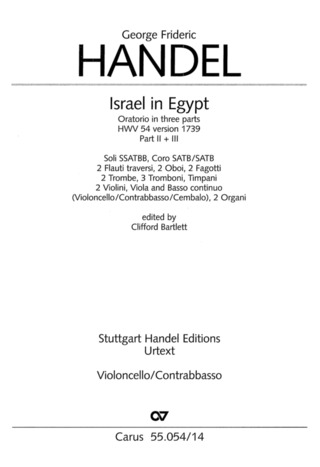 George Frideric Handel - Israel in Egypt Part 1–3