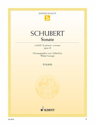 Franz Schubert - Sonata A minor