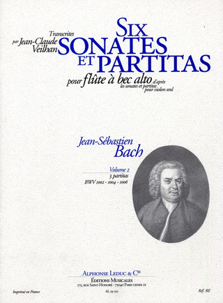 Johann Sebastian Bach - 6 Violin Sonatas and Partitas Vol.2