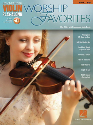 Violin Play-Along 59: Worship Favorites