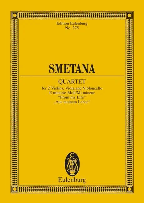Bedřich Smetana - Quatuor à cordes Mi mineur