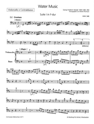 Georg Friedrich Händel - Water Music HWV 348-350