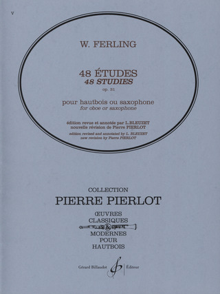 Franz Wilhelm Ferling - 48 études op. 31
