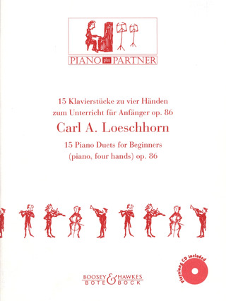 Loeschhorn Carl Albert - 15 Klavierstücke op. 86