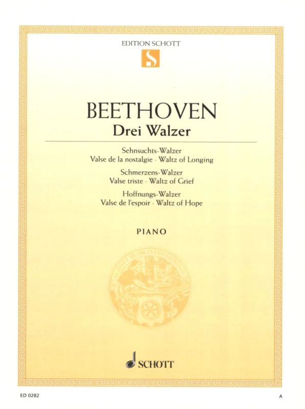 Ludwig van Beethoven - Drei Walzer