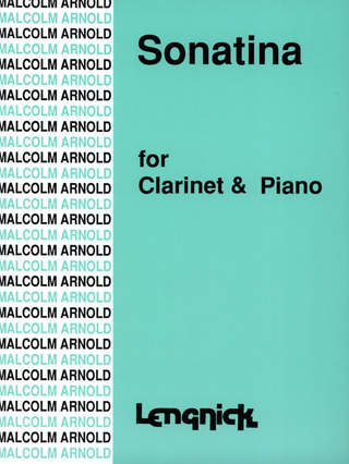 Malcolm Arnold - Sonatina for Clarinet and Piano Opus 29