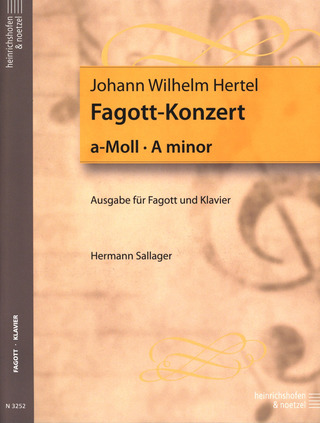 Johann Wilhelm Hertel - Fagott-Konzert . a-moll
