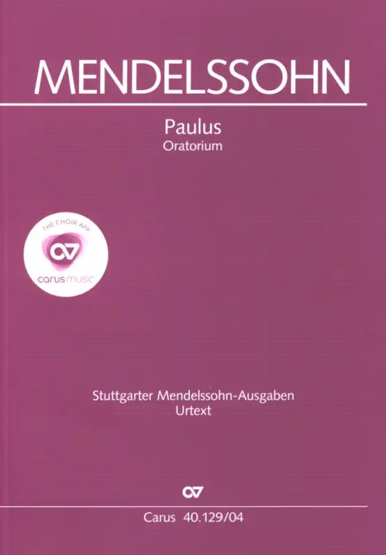 Felix Mendelssohn Bartholdy - Saint Paul op. 36