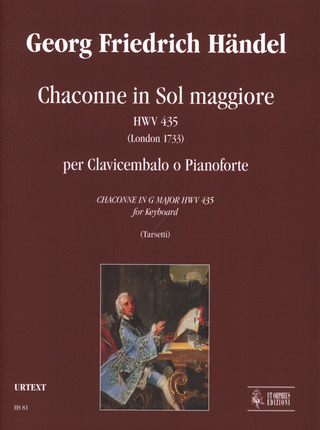 Georg Friedrich Händel - Chaconne G-Dur HWV 435
