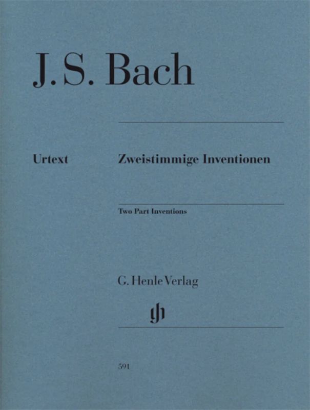 Johann Sebastian Bach - Two Part Inventions BWV 772-786