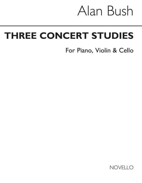 Alan Bush - Three Concert Studies Op.31 Piano Trio