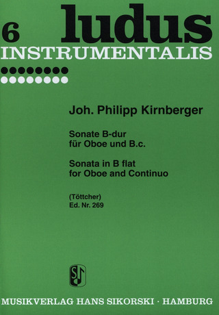 Johann Philipp Kirnberger - Sonate für Oboe und B.c. B-Dur