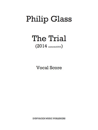 Philip Glass - The Trial