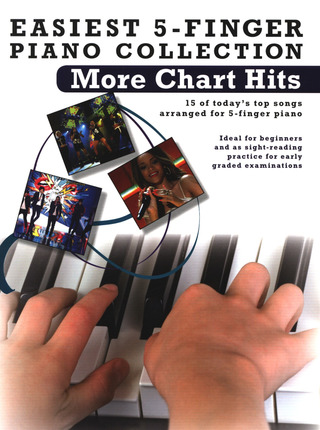 Easiest 5-Finger Piano Collection: More Chart Hits