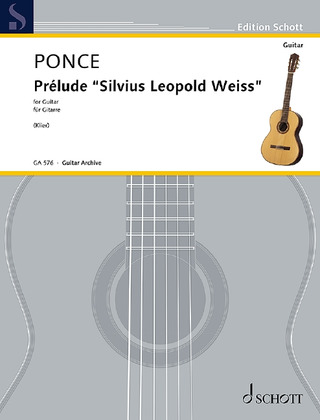 Manuel María Ponce - Prelude "Silvius Leopold Weiss"