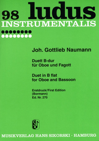 Johann Gottlieb Naumann - Duett B-Dur