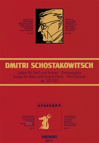 Dmitri Schostakowitsch: Lieder op.121 und 123