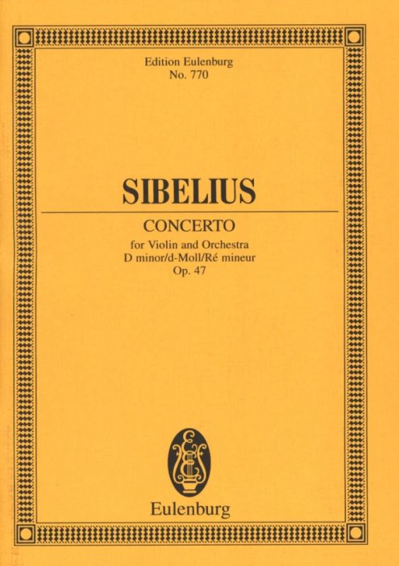 Jean Sibelius - Concerto D minor op. 47