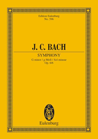 Johann Christian Bach - Sinfonie g-Moll