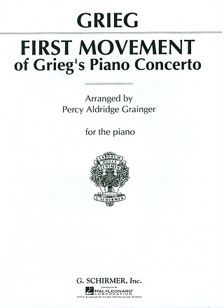 Edvard Grieg - Piano Concerto – 1st Movement